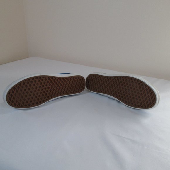 VANS OLD SKOOL Beacon Blue Shoe Mens Size 7.5  Womens Size 9.0 Used - Go… - Picture 7 of 10